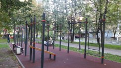 Площадка для воркаута в городе Москва №2453 Маленькая Хомуты фото